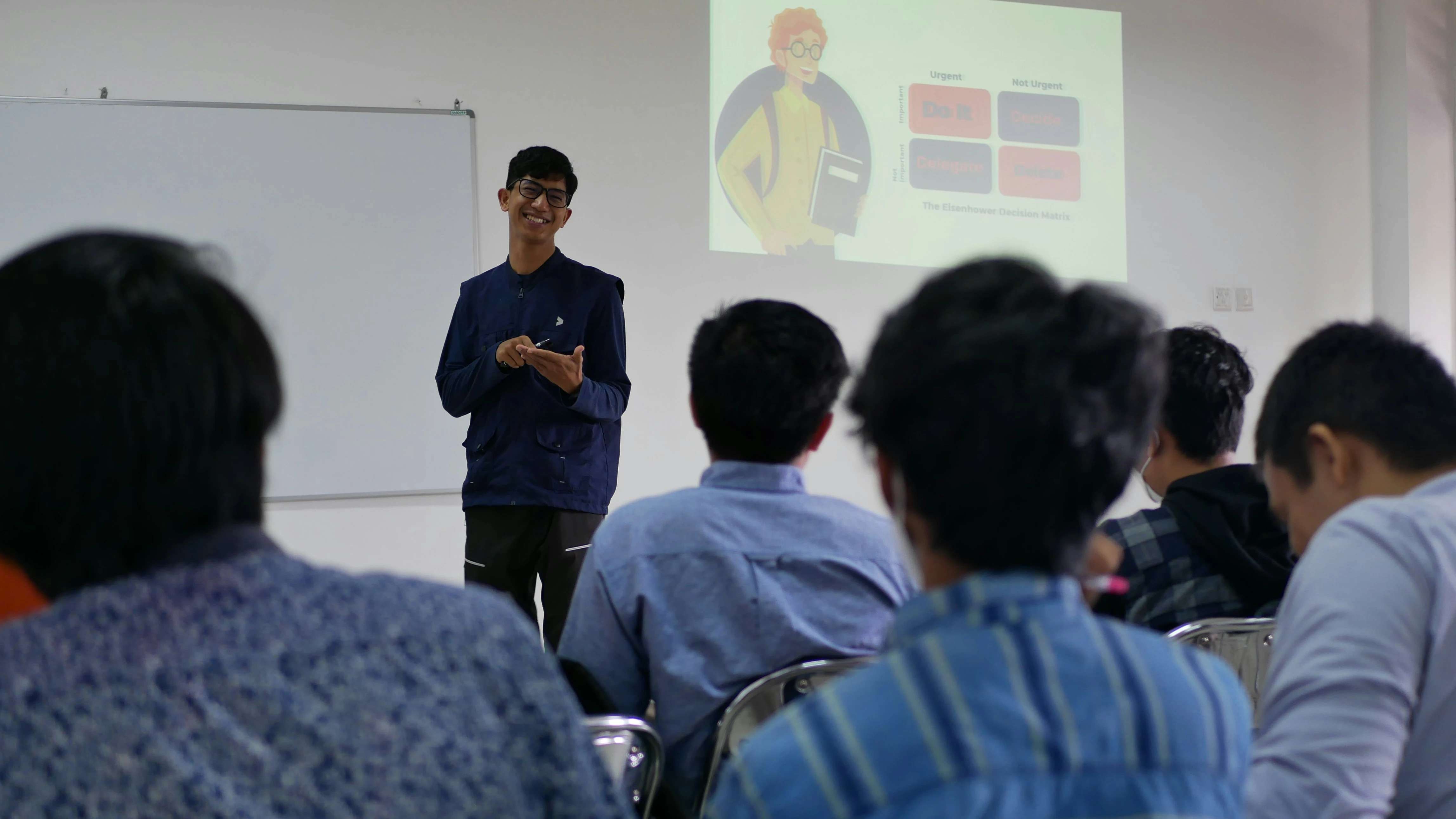 Aula de emprendimiento en la UAM