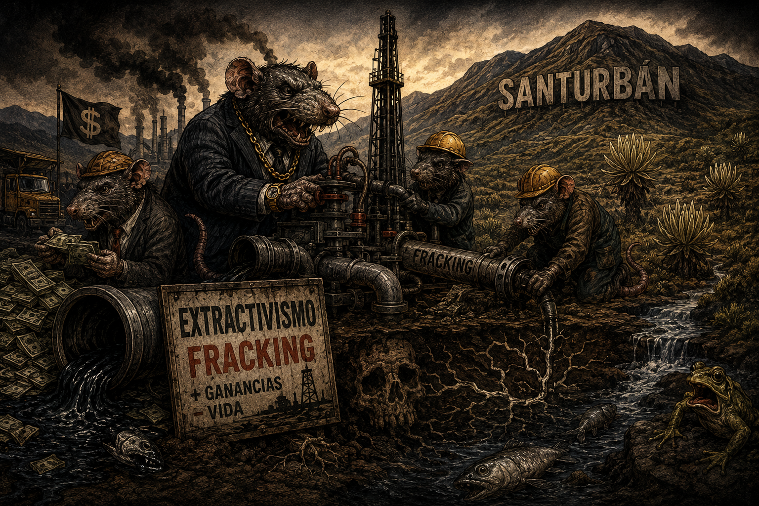Páramo de Santurbán amenazado por el fracking y la minería extractivista